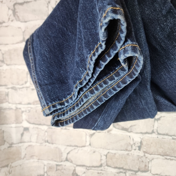 Urban Outfitters BDG Wide Leg Jeans High Waist Dark Wash Size 29 Skater - Picture 6 of 14